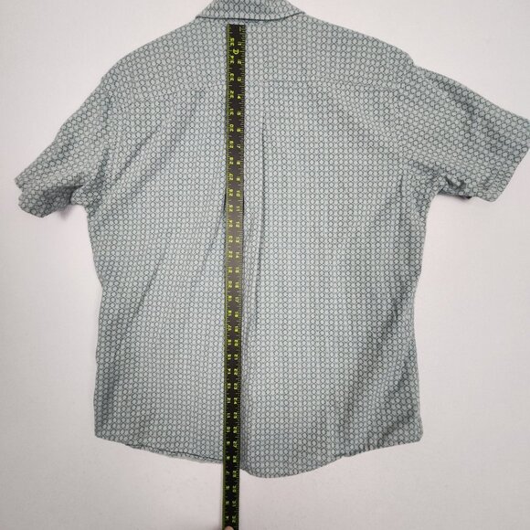 Lot of 2 Eddie Bauer Mens Shirt Sz M & L Classic Fit Short Sleeve - Picture 14 of 15